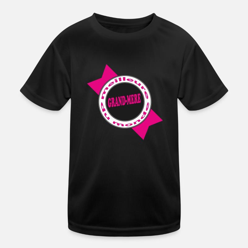 Beste Großmutter Kinder Funktions-T-Shirt