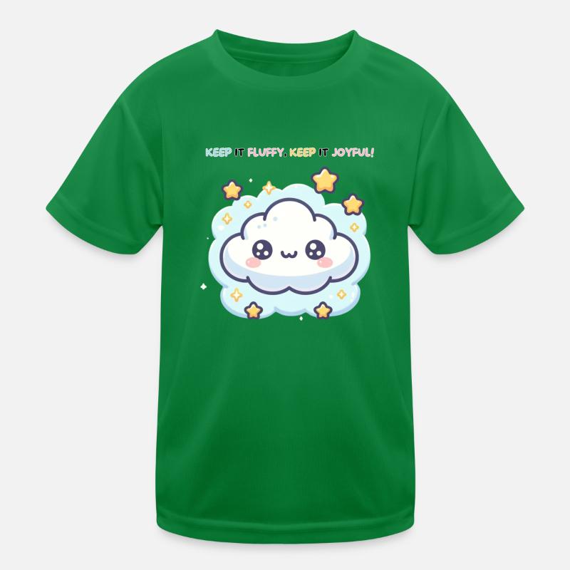 Keep it Fluffy Keep it Joyful ! Kids Functional T-Shirt
