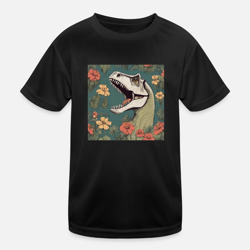 Dinosaur Kinder Funktions-T-Shirt