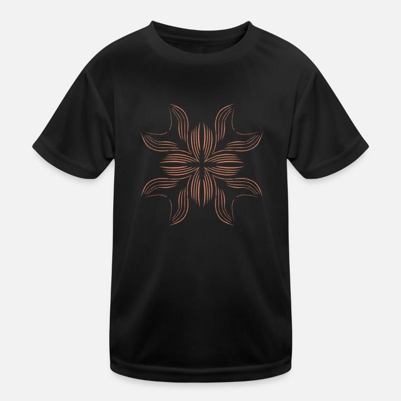Feuer Flosse Kinder Funktions-T-Shirt