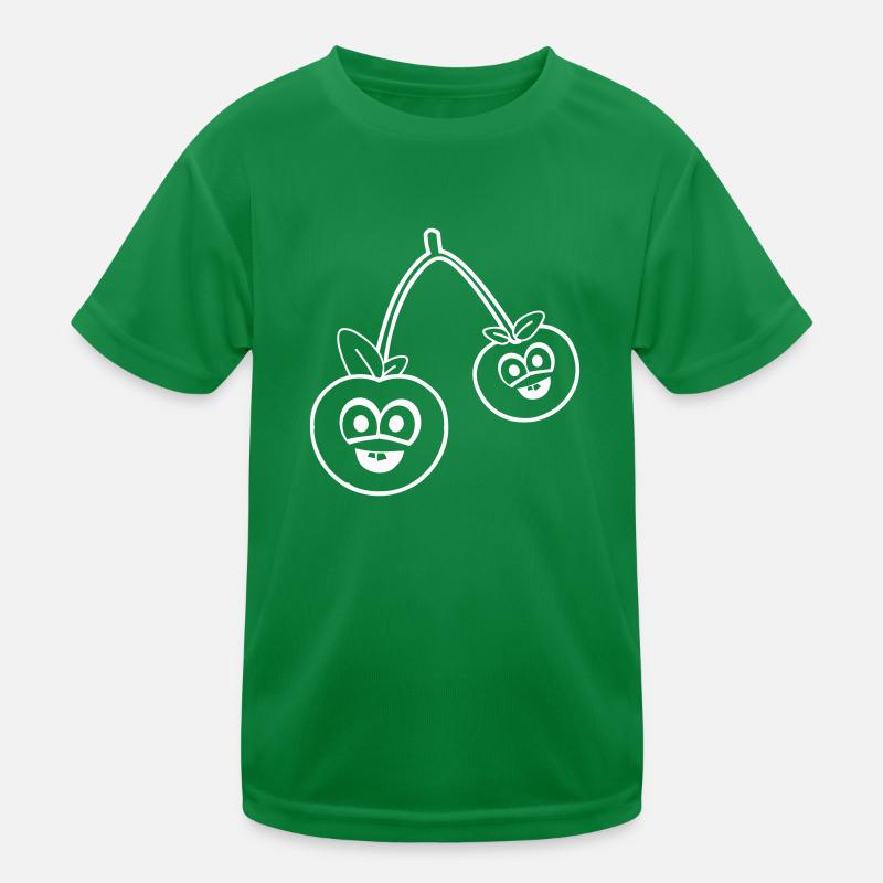 kirschen Kinder Funktions-T-Shirt