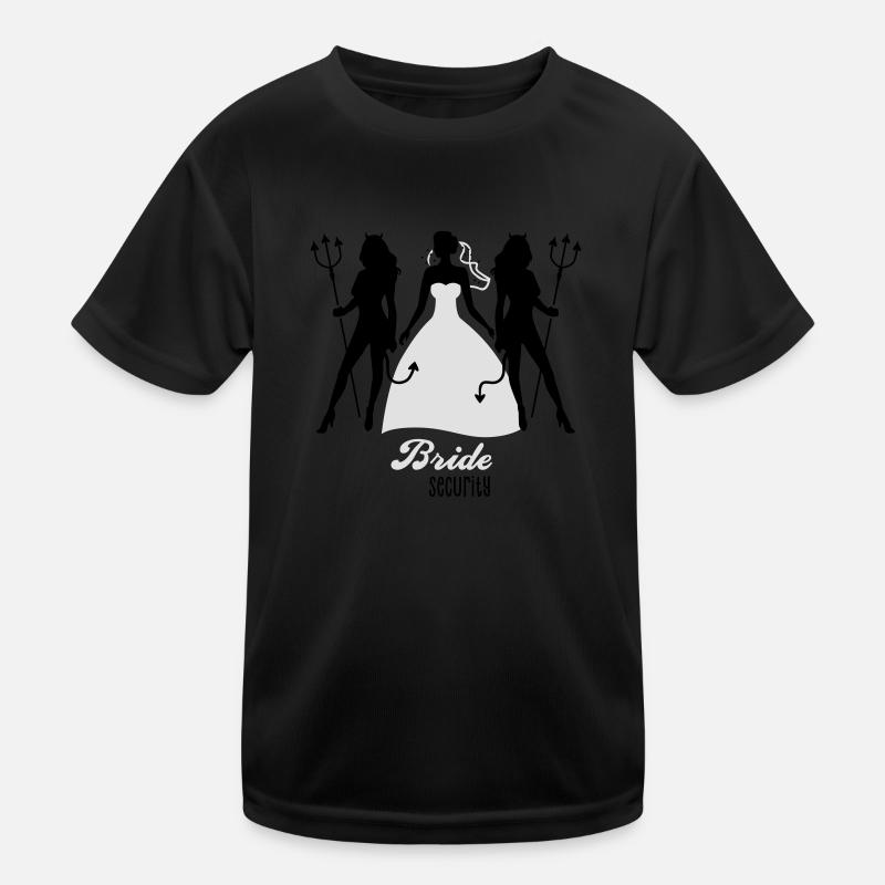 JGA - la sécurité de mariée - mariée - Équipe - T-shirt sport Enfant