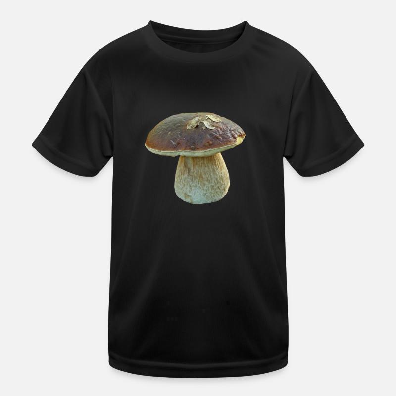 Steinpilz Kinder Funktions-T-Shirt