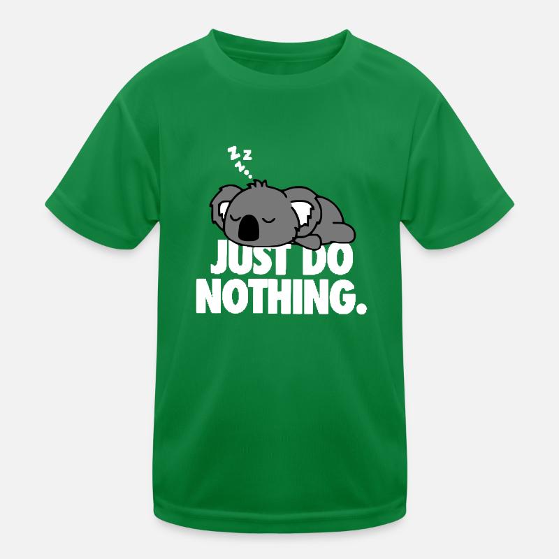 Ne fais rien T-shirt sport Enfant