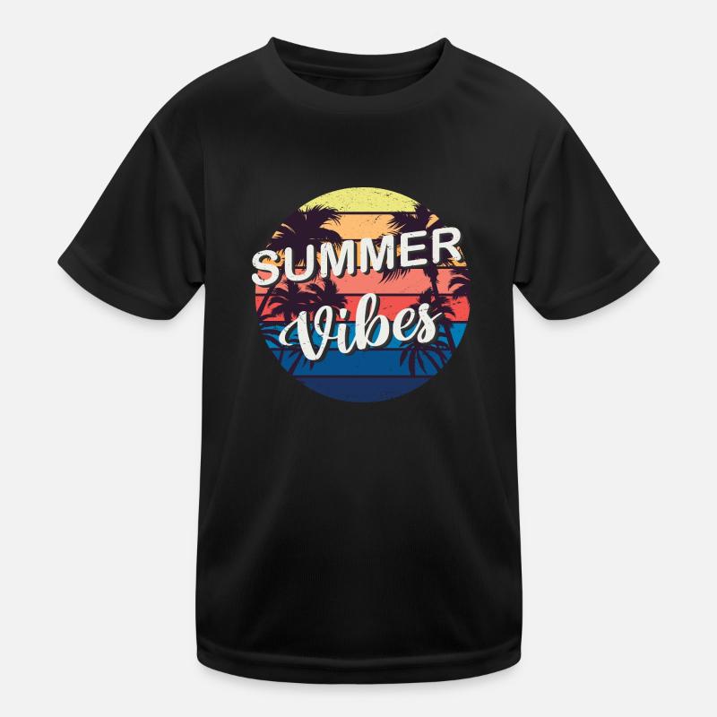 SUMMERVIBES / Summer Vibes Kinder Funktions-T-Shirt