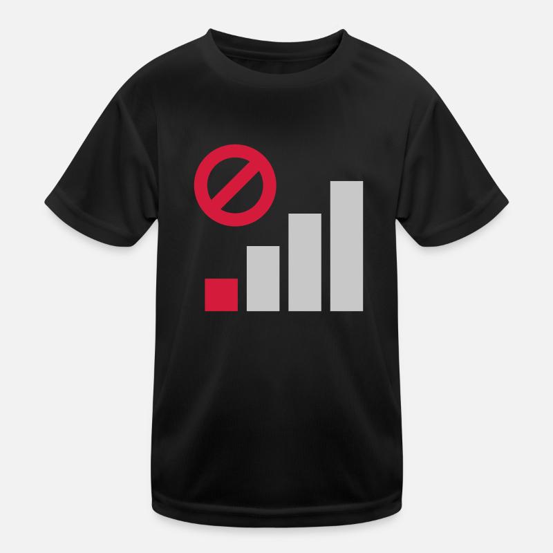 Poor coverage cellular connection Kids Functional T-Shirt