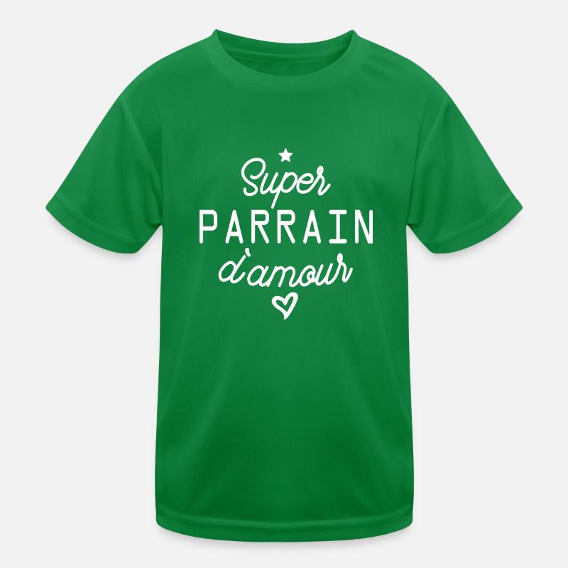 super parrain d amour T-shirt sport Enfant
