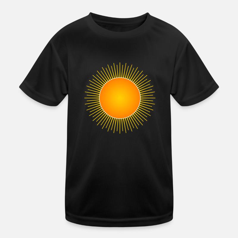 Sonne Kinder Funktions-T-Shirt