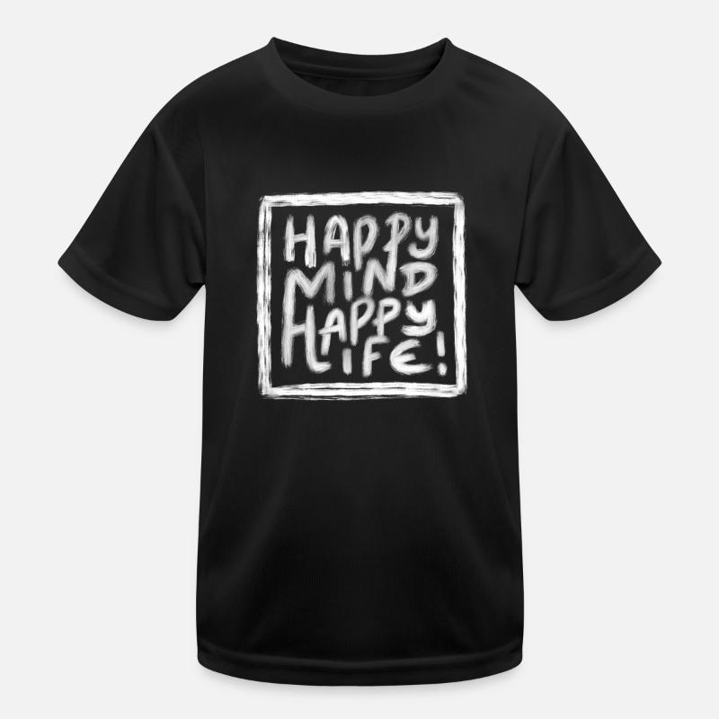 heureux Vie heureuse T-shirt sport Enfant