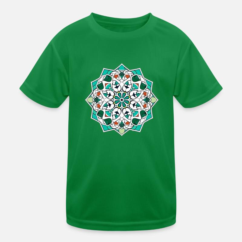 Orientalische Folklore Kinder Funktions-T-Shirt