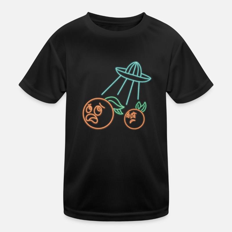 Orange juicer Ufo Kids Functional T-Shirt