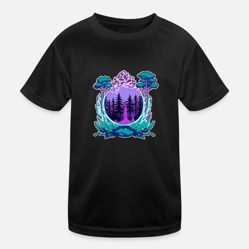 Window to Nature Kids Functional T-Shirt