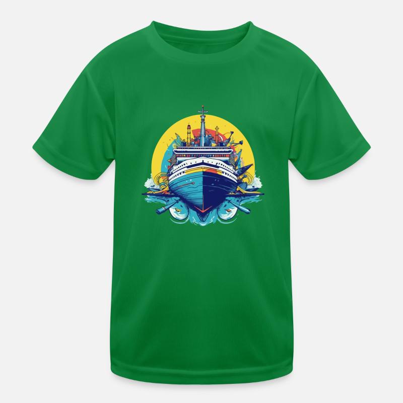 Bateau de croisière 3 T-shirt sport Enfant