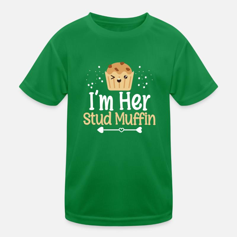 Pastry Chef Baker Cupcake Lover Men I'm Her Stud M Kinder Funktions-T-Shirt