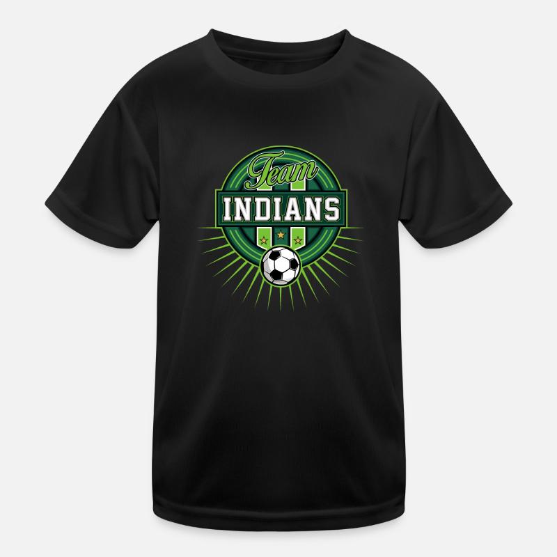 Fussball Logo Kinder Funktions-T-Shirt