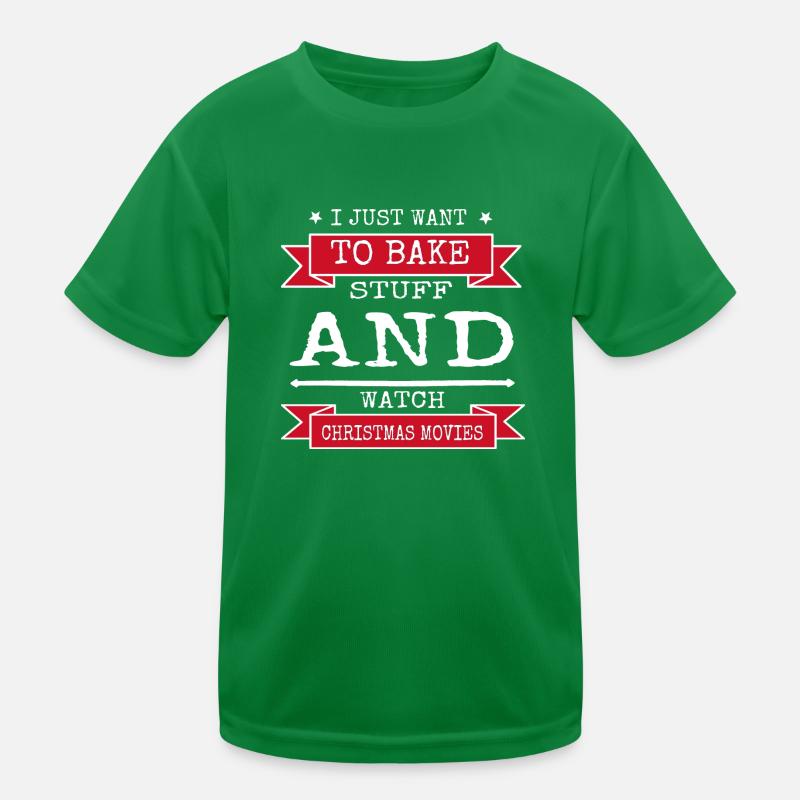beards funny gym dork baby happy baking bread Kinder Funktions-T-Shirt