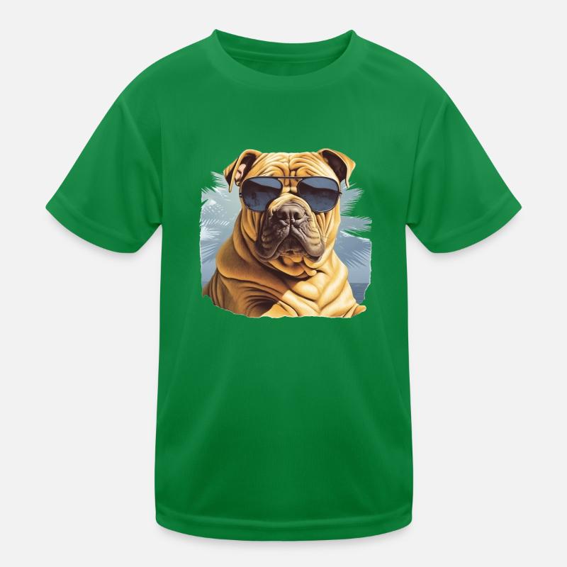 Chinesisch Shar Pei Kinder Funktions-T-Shirt