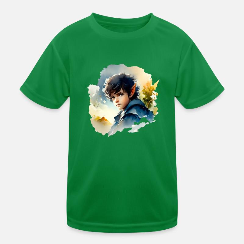 Fantasy, Halfling Kids Functional T-Shirt