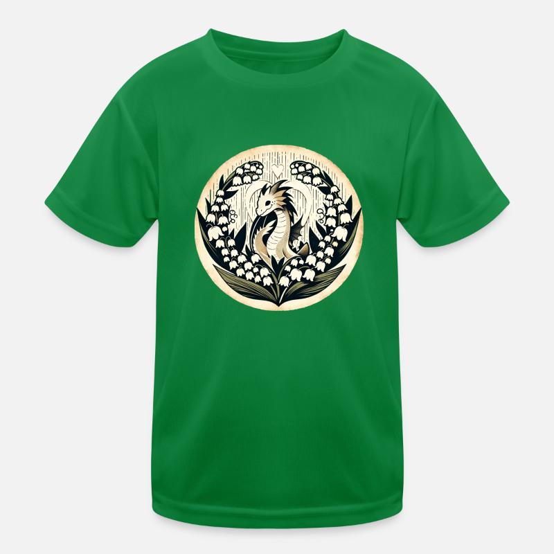 Dragon de muguet T-shirt sport Enfant