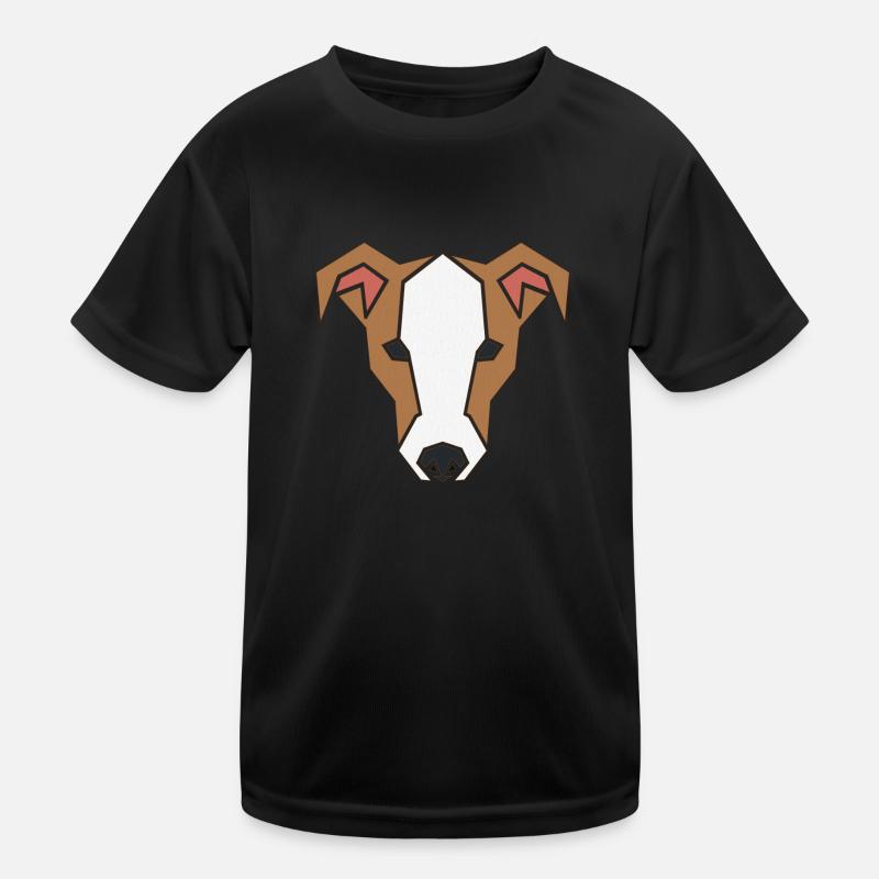 Jack Russell Faces 1a Kids Functional T-Shirt