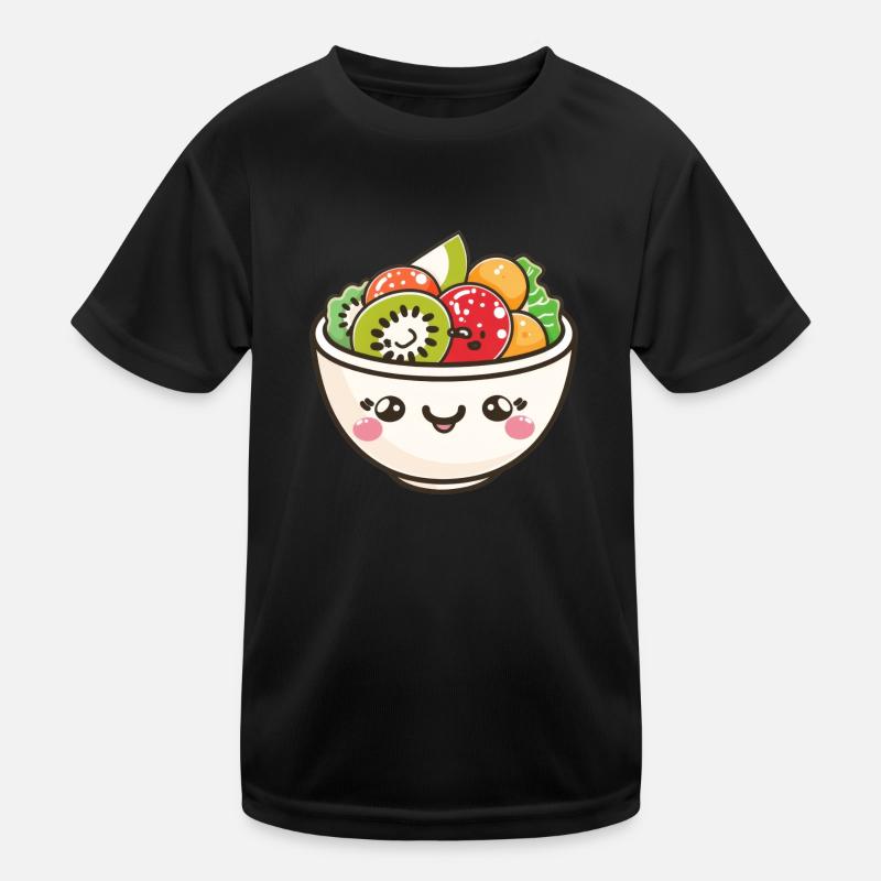 Mignon saladier Bol Bande dessinée T-shirt sport Enfant