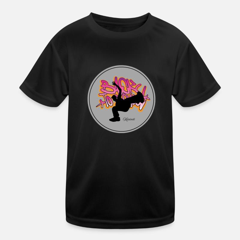 Just dance - Kinder Funktions-T-Shirt - Schwarz