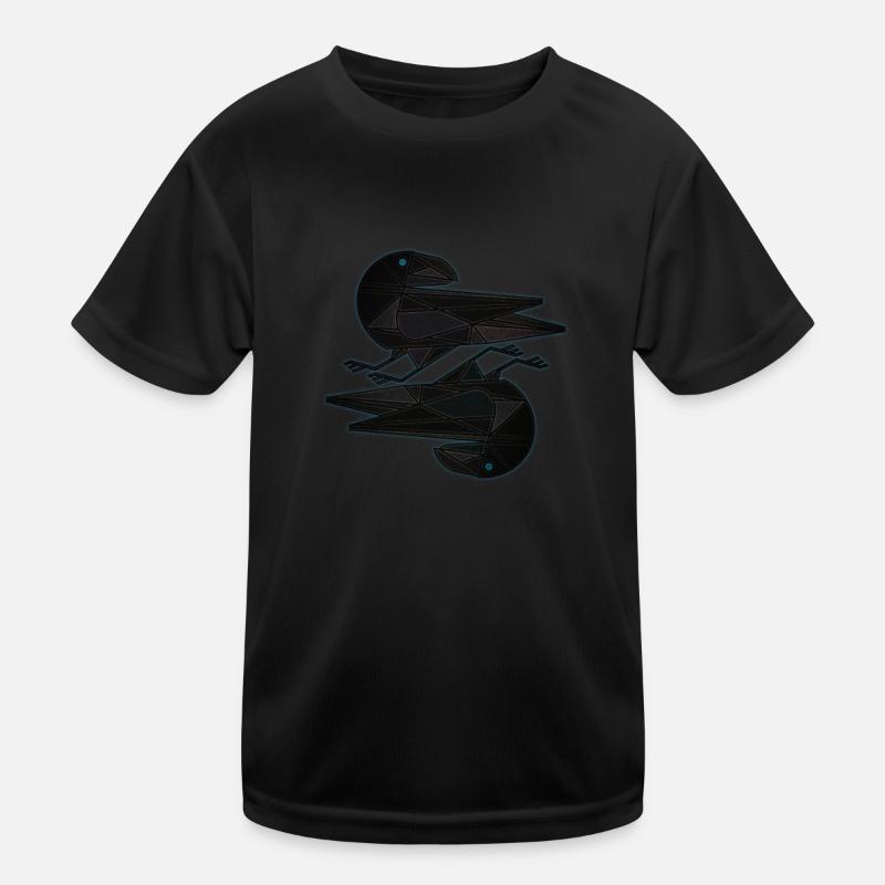 Hugin Munin Kinder Funktions-T-Shirt