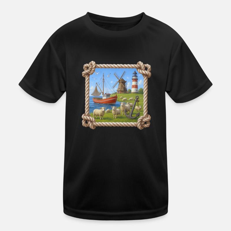 Coastline Kids Functional T-Shirt