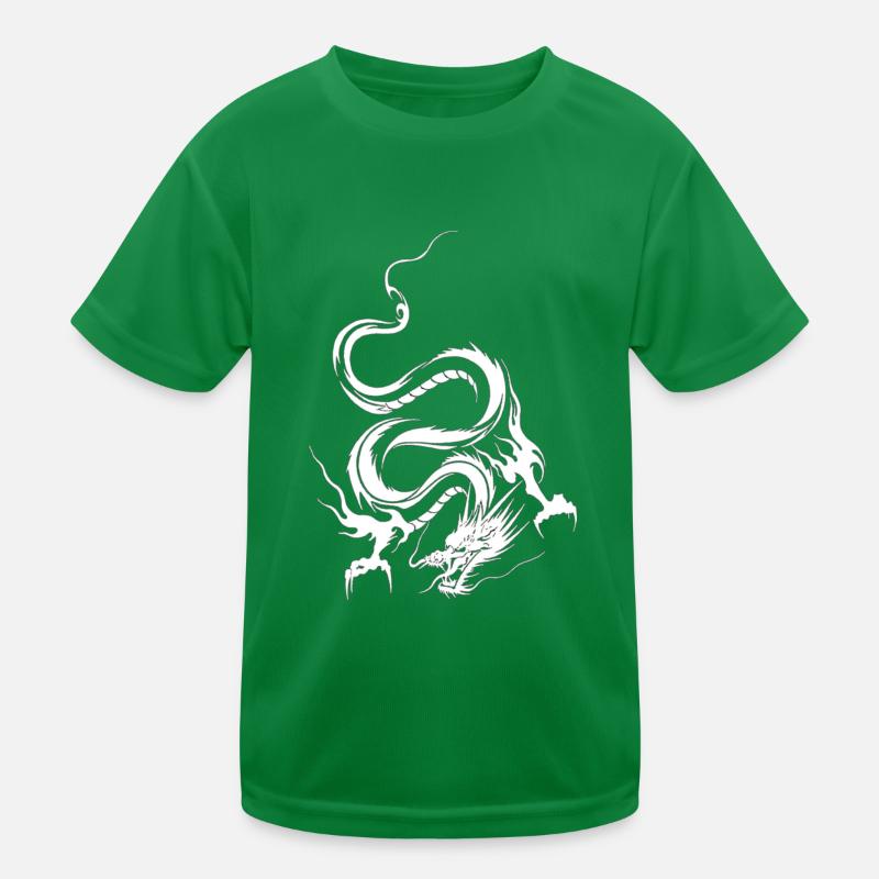 dragon_blanc T-shirt sport Enfant