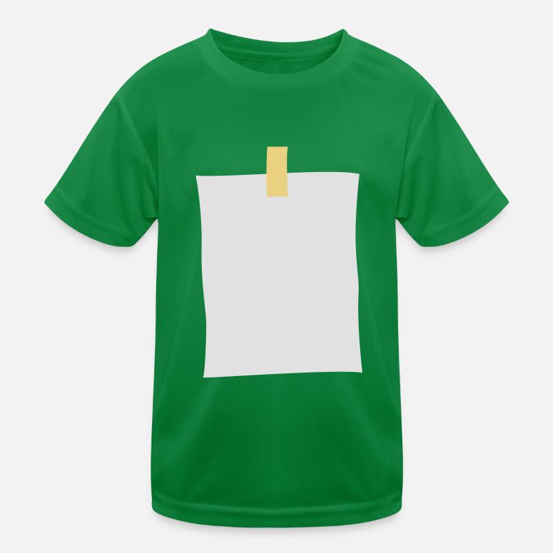 post_it_note Kids Functional T-Shirt