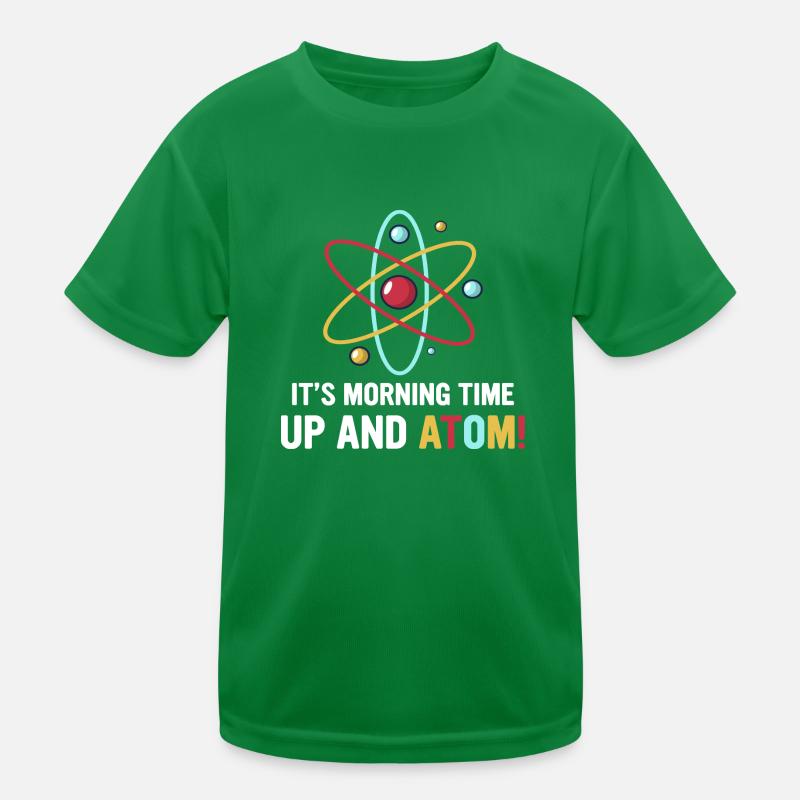 Physics physicist funny saying atom gift Kids Functional T-Shirt