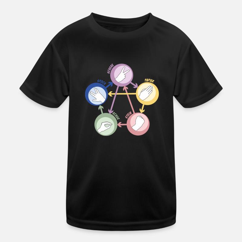 Ciseaux de Pierre Spock - Big Bang T-shirt sport Enfant