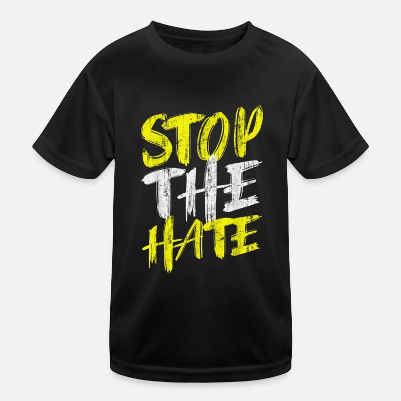 Asian Lives Matter Stop Asian Hate Kids Functional T-Shirt