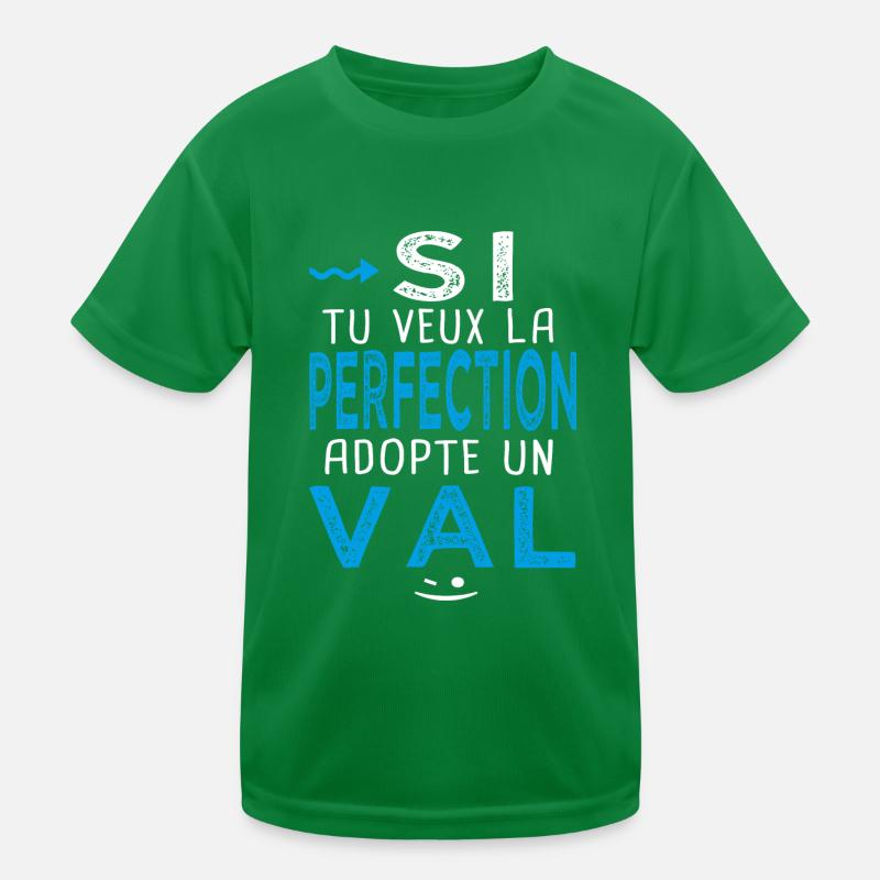 perfection adopte un Val Cadeau Valerian Valentin T-shirt sport Enfant