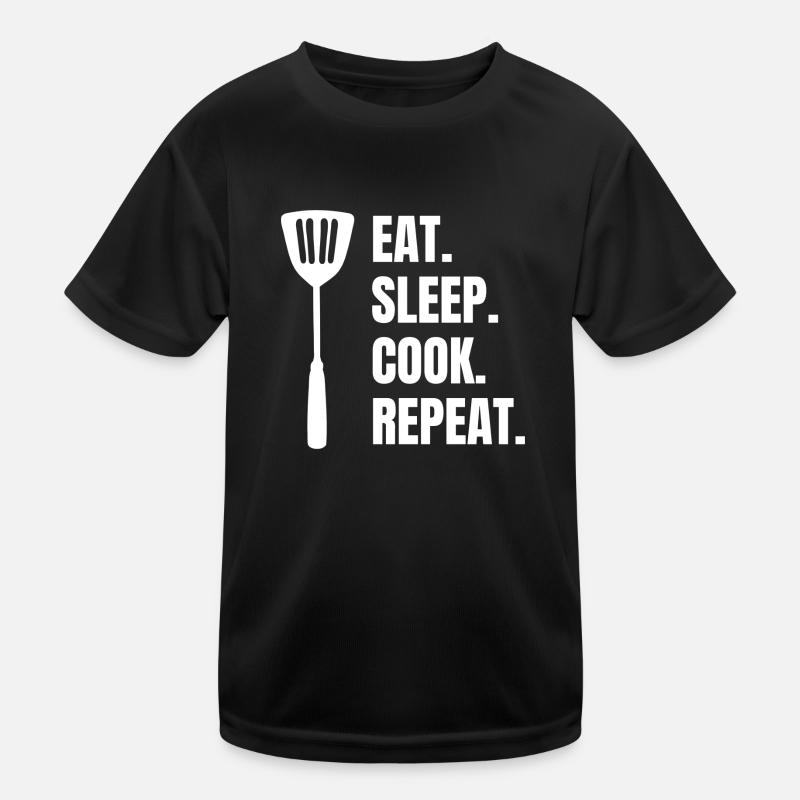 Cooking Baker Gift Hobby Chef Chef Funny Kids Functional T-Shirt