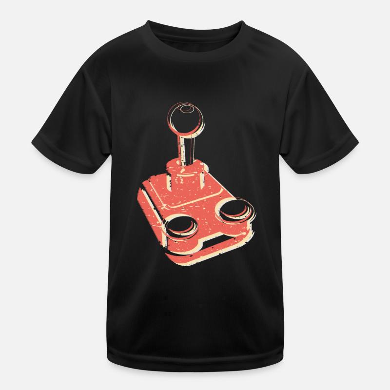 Joystick Spieler Spiel Controller retro Gaming Kinder Funktions-T-Shirt