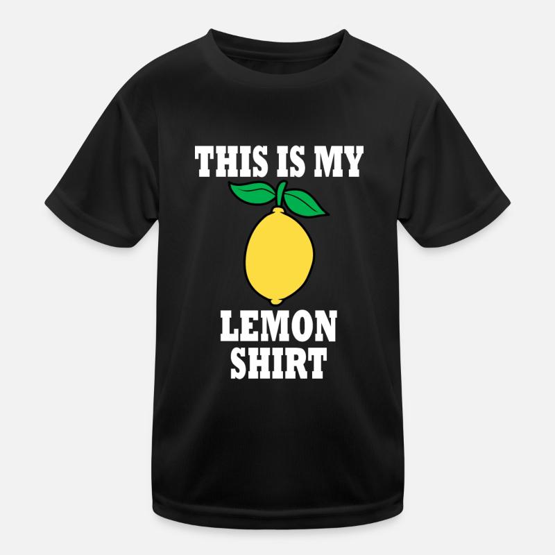 Jus de citron Limonade Agrumes T-shirt sport Enfant