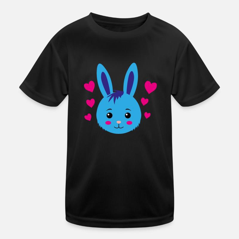 Cœurs de lapin T-shirt sport Enfant