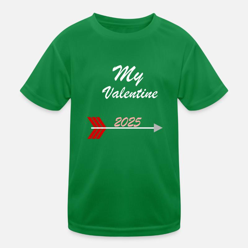 Mon design de la Saint-Valentin 2025 T-shirt sport Enfant