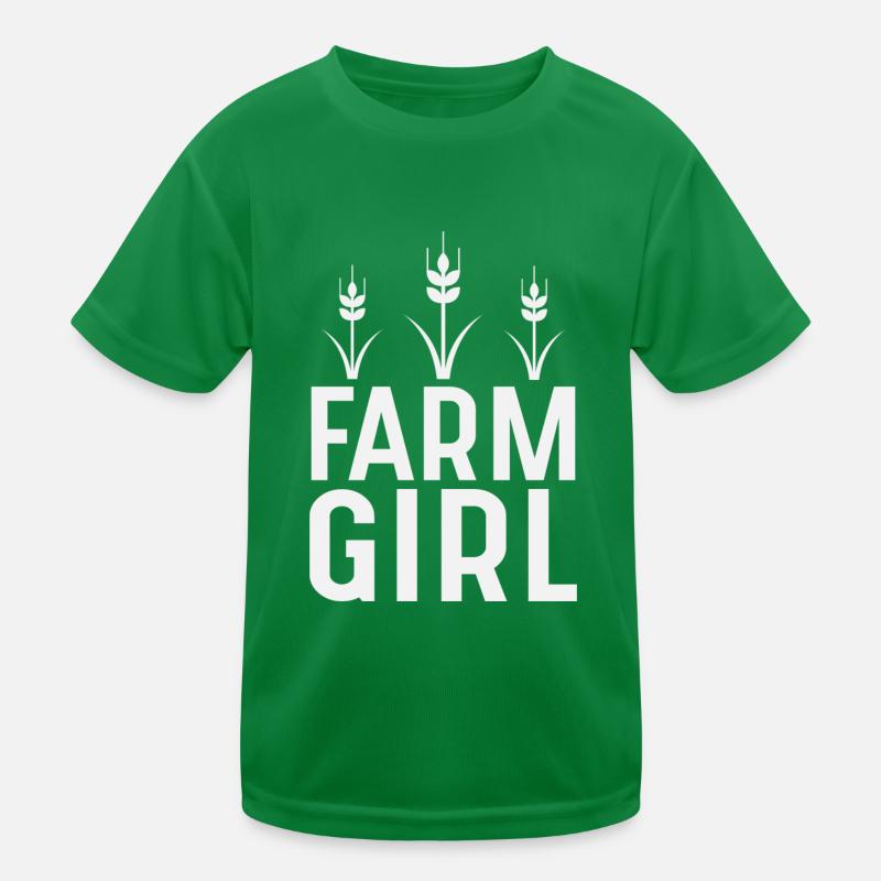 Fille de ferme T-shirt sport Enfant