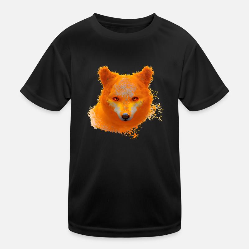 Wild Creativity Fox Kids Functional T-Shirt
