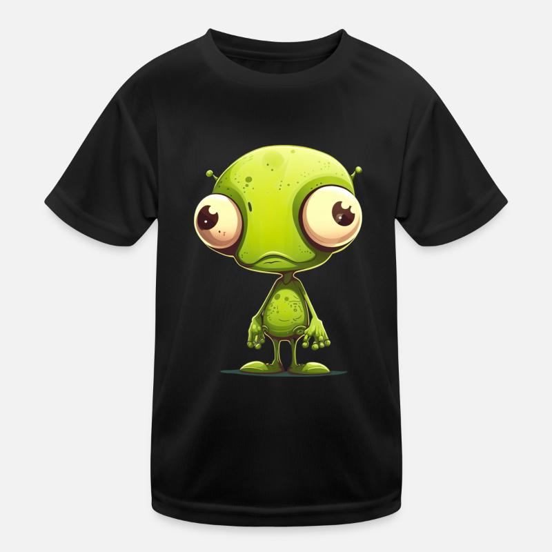 Alien Kinder Funktions-T-Shirt