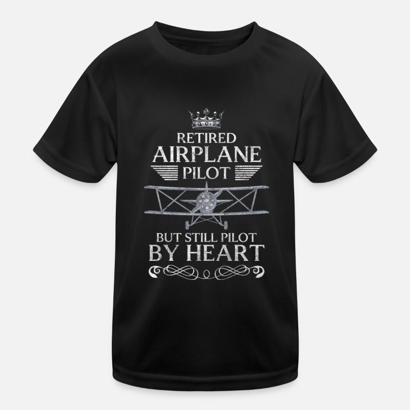 École de pilotage Pilot Flieger T-shirt sport Enfant