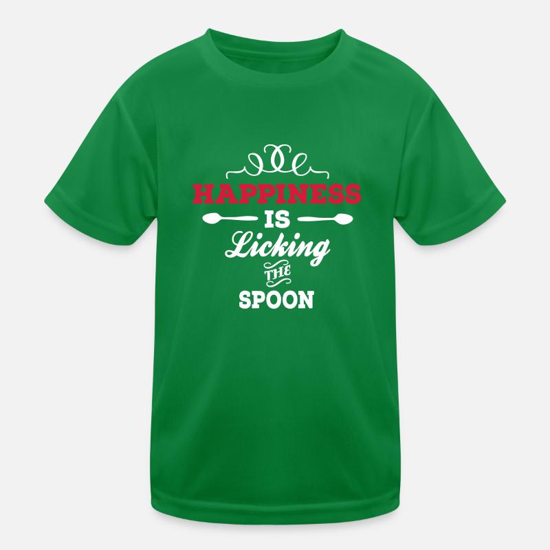 Cuillères à lécher T-shirt sport Enfant