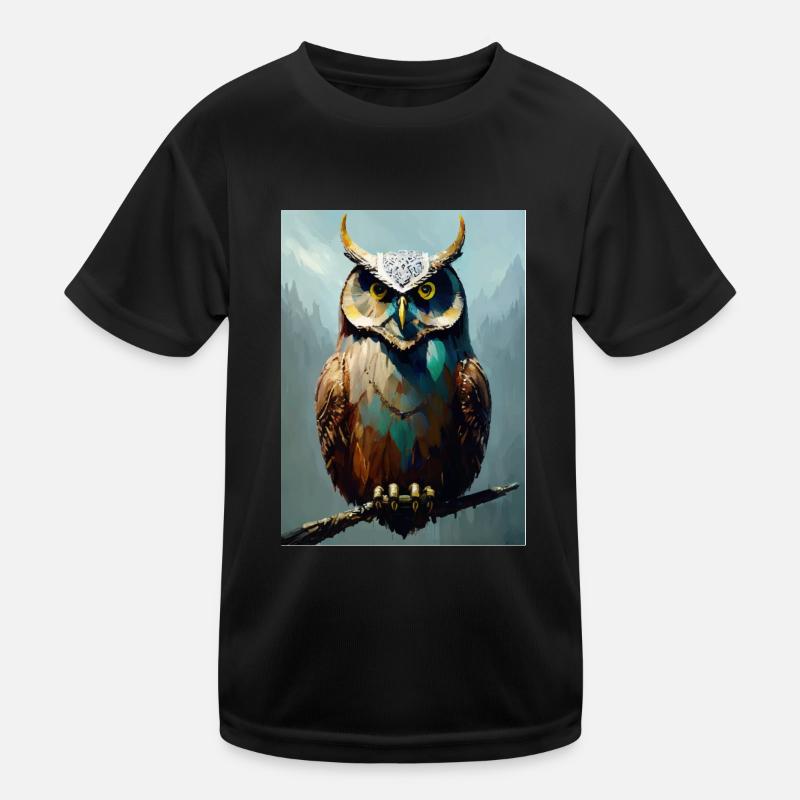 HIBOU DESIGN T-shirt sport Enfant