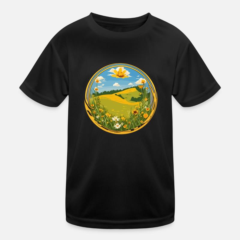 Blooming springtime Kids Functional T-Shirt