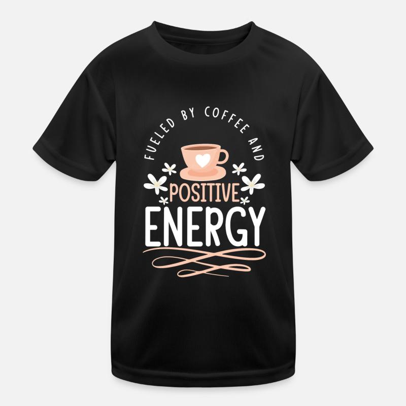 Mantra positif fort T-shirt sport Enfant