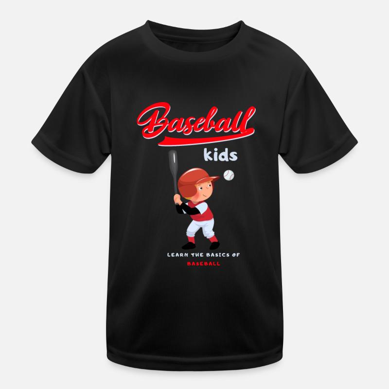 Baseball kids baseball Kids Functional T-Shirt