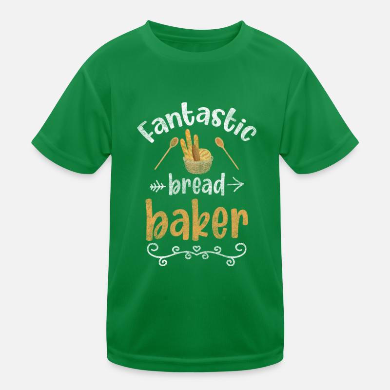 Cuire la pâte à pain de confiserie T-shirt sport Enfant