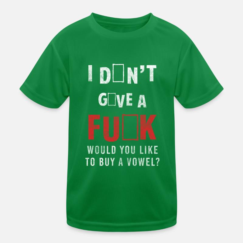 Je m’en fiche Devise antisociale Sarcastique T-shirt sport Enfant